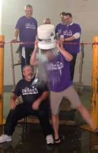 Joe Steps up to the Ice Bucket Challenge for ALS