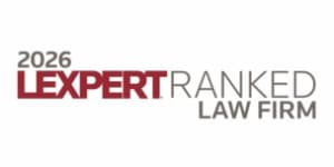 Lexpert Ranked Law Firm – 2026