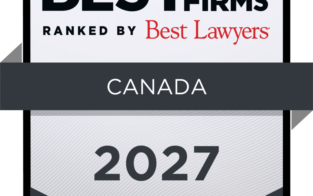Duncan Craig LLP Recognized in 2027 Best Law Firms – Canada and The Best Lawyers in Canada™